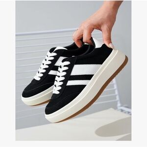 Project Cloud Sneakers for Women - Lace Up Women's Fashion Sneakers Memory Foam